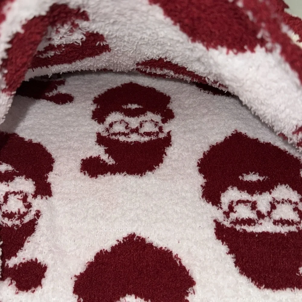 Merry and bright Santa with sunglasses Blanket